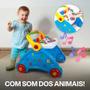 Imagem de Andador e Mesinha 2 em 1 Didático Infantil Educativo Brinquedo Bebe Interativo com Som Musica