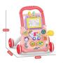 Imagem de Andador Infantil De Empurrar Para Bebê Com Teclado Musical Carrinho Brinquedo Infantil