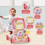 Imagem de Andador Infantil De Empurrar Para Bebê Com Teclado Musical Carrinho Brinquedo Infantil