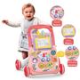 Imagem de Andador Infantil De Empurrar Para Bebê Com Teclado Musical Carrinho Brinquedo Infantil