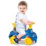 Imagem de Andador Infantil Para Passeio Quadriciclo Carrinho Totokinha Azul Clássica Didática Crec-Crec