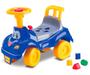 Imagem de Andador Infantil Para Passeio Quadriciclo Carrinho Totokinha Azul Clássica Didática Crec-Crec