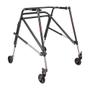 Imagem de Andador posterior de aluminio com 4 rodas mercur