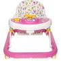 Imagem de Andador SOFT WAY Sonoro Rosa com Altura Regulável e Brinquedos