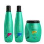 Imagem de Aneethun Cachos System Kit Shampoo Low Poo Condicionador Co-Wash No Poo e Máscara Low & No Poo 500g