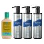 Imagem de Aneethun Creme Linha A Cachos 250ml+Wess Kit Nano Sel. 500ml