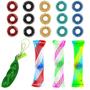 Imagem de Anéis Sensoriais Fidget Toy PenVinoo Spiky com Squeeze-a-Bean