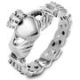 Imagem de Anel Claddagh West Coast Jewelry ELYA - Aço Inoxidável - Tamanho 7