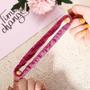 Imagem de Anel de Cabelo Pelúcia Rosa - Elástico de Flanela para Meninas