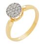 Imagem de Anel de Ouro 18k Chuveiro Feminino Doccia