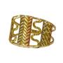 Anel Em Ouro 10k 416 3 Chapas 3 Cores Com Cobrinhas Imagem de Anel Em Ouro 10k 416 3 Chapas 3 Cores Com Cobrinhas