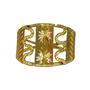 Anel Em Ouro 10k 416 3 Chapas 3 Cores Com Cobrinhas Imagem de Anel Em Ouro 10k 416 3 Chapas 3 Cores Com Cobrinhas