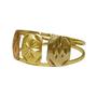 Imagem de Anel Em Ouro 18k 750 3 Chapas Octogonal