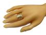 Imagem de Anel Em Ouro 18k 750 Chapa Com Folhas