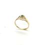 Imagem de Anel Esmeralda Pedra Verde Formatura Ouro 18k e Diamante Natural k380