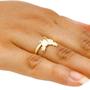 Imagem de Anel Filhos com Duas Meninas Folheado em Ouro 18K Softjoias