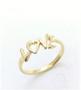 Imagem de Anel Love Banho De Ouro 18k 3423