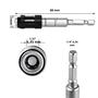 Imagem de Anel Magnético Hexagonal para Chave de Fenda 1/4" - Com Troca Rápida de Bits e Extensão de Ângulo