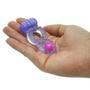 Imagem de Anel Masculino em Silicone Colorido com Massageador kit com 3
