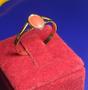 Imagem de Anel Pedra Coral Peso 1.50 Gramas Topo 7 mm x 5 mm