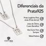 Imagem de Anel Prata c/ Ouro 18K Meia Aliança Crespo com Zircônia 2mm