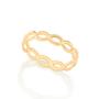 Imagem de Anel rommanel  skinny ring infinitos folheado a ouro Cód. 512980