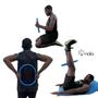 Imagem de Anel Tonificador Arco Adutor Flexivel Para Pilates Yoga Azul