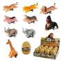 Imagem de Animais da Selva Pull Back Ovo Surpresa - UN - Dm toys