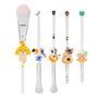 Imagem de Animal-CrosingNew Hori-zons Pincéis de maquiagem, 5Pcs Game Series White Metal Handle Soft Bristles Makeup Brush Set Tools for Women Girls (A - Animal-CrosingNew Hori-zons) (A)