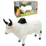 Imagem de Animal touro de vinil farm animals 30x19x10cm na caixa - BEE TOYS