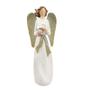 Imagem de Anjo Coracao Champanhe Estatua Enfeite Decorativo 20X7X5Cm