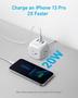 Imagem de Anker Power Strip 20W USB-C 321 - 3 Tomadas + Cabo de 1,5m - Pacote com 2