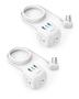 Imagem de Anker Power Strip 20W USB-C 321 - 3 Tomadas + Cabo de 1,5m - Pacote com 2