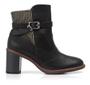 Imagem de Ankle Boot Bicolor Salto Alto Com Elastico Piccadilly