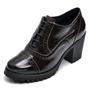 Imagem de Ankle Boot Feminino Menina Brasil 19000 Verniz Café 1334