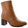 Imagem de Ankle Boots Feminino Ramarim Marrom 23-95124