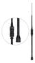 Imagem de Antena Argentina PX Viúva Negra Black Steelpar Com Base Prolongada e Bobina Central