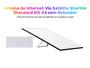Antena de Internet Starlink Via Satélite Standard Kit V4 com Roteador - Original Imagem de Antena de Internet Starlink Via Satélite Standard Kit V4 com Roteador - Original