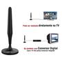 Imagem de Antena Digital Interna HDTV e UHF Base Adesiva Omnidirecional   SHD-500