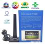 Imagem de Antena Interna Digital Tv Lcd Plasma Led Hdtv Vhf Uhf Fm 4k 2,5 M Cabo