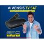 Imagem de Antena Parabólica 60cm com Receptor Vivensis VX10 SatHD