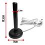 Imagem de Antena Simples Para Tv Interna E Externa Com Cabo