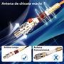 Imagem de Antena SMA-Fêmea de Banda Dupla para Walkie Talkies ABBREE AR-771T, Baofeng UV-5R, BF-888S e UV-21 Pro