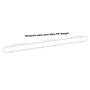 Imagem de Anteparo Frontal Fit 078 Branco Para Bandeja Gondola Kit 10