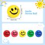 Imagem de Anti-Stress Balls Zhanmai - 100 Peças de Espuma com Sorriso para Crianças e Adultos