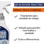 Imagem de Anti Umidade Seca Parede Spray Mactra 750ML Rodapés Interno e Externo Fundo Preparador Mofo