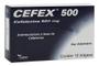 Imagem de Antimicrobiano Cefex 500mg 10 Drageas - Cepav