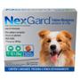 Imagem de Antipulgas e Carrapatos NexGard 68 mg para Cães de 10,1 a 25 Kg - 3 Tabletes