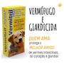 Imagem de Antipulgas, Vermes, Carrapatos, Giárdia e Antiparasitário Pet - 36 Comprimidos Mastigáveis para Cães até 30kg - Combate Potente de Parasitas