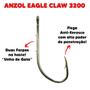 Imagem de Anzol Eagle Claw 3200 Americano com 50 Tamanhos 1 2 4 6 8 10 12 14 1/0 2/0 3/0 5/0 6/0